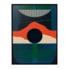 Abstract schilderij zonondergang - Kare Design Sunset