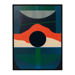 Abstract schilderij zonondergang - Kare Design Sunset