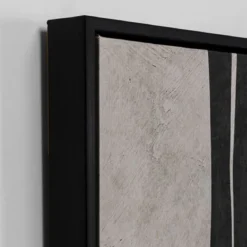 Abstract schilderij zwart wit - Kare Design Artistic Blacky