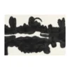 Akoestisch wandpaneel zwart wit - Dutchbone Samudra