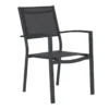 Aluminium tuinset 6 persoons - Brafab Leone Set