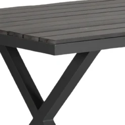 Aluminium tuinset 6 persoons - Brafab Leone Set