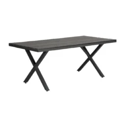 Aluminium tuinset 6 persoons - Brafab Leone Set