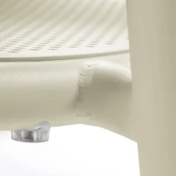 Aluminium tuinstoel zonder armleuningen - Fatboy Toni Chair