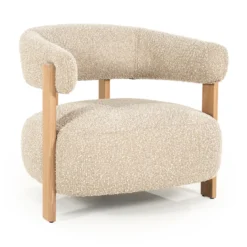 Armleuningstoel boucle - Eleonora Lola