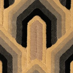 Art Deco vloerkleed - Dutchbone Lockhart