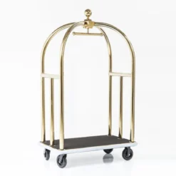 Bagage trolley goud - Kare Design VIP Baggage Vegas
