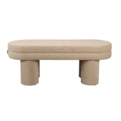 Bankje boucle stof - Dutchbone Fern