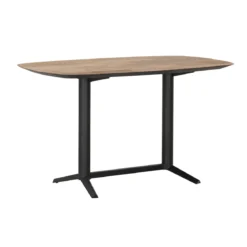 Bartafel deens ovaal teak - DTP Home Soho