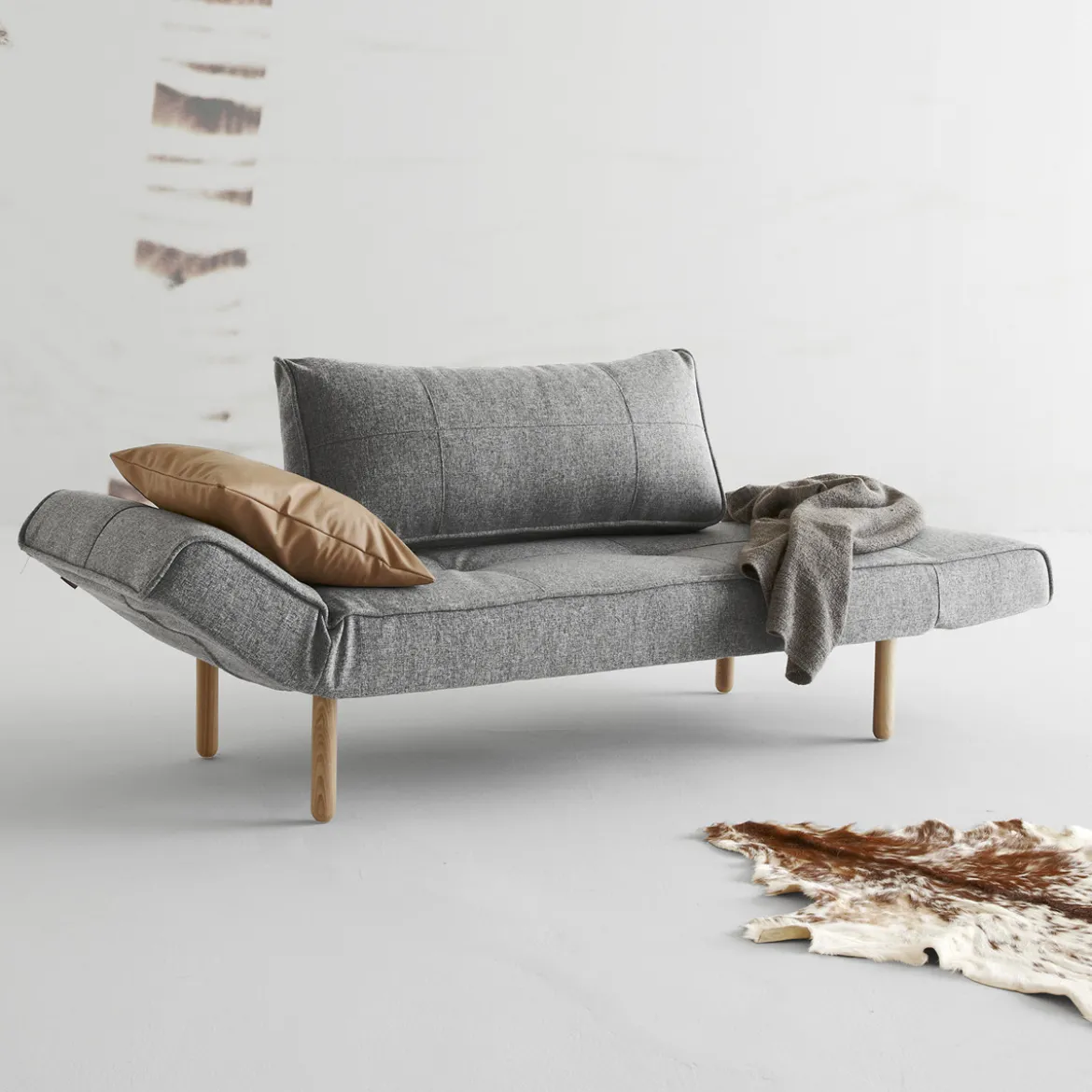 Bedbank met verstelbare armleuningen - Innovation Living Zeal