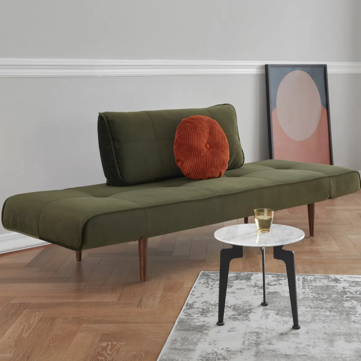Bedbank met verstelbare armleuningen - Innovation Living Zeal