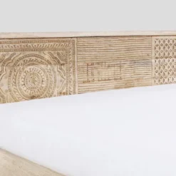 Bedframe met houtsnijwerk - Kare Design Puro
