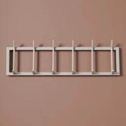 Beige kapstok met haken - Bodio Hal