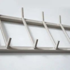 Beige kapstok met haken - Bodio Hal