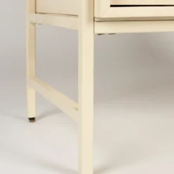 Beige opbergkast hout met patroon - Zuiver Faces