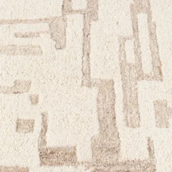Beige vloerkleed met patroon - Zuiver Hills