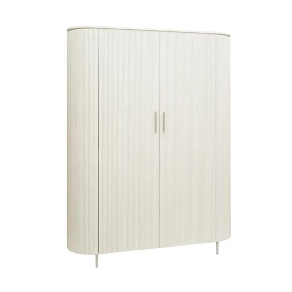 Beige wandkast met ribbels - Tower Living Corbetta