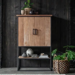Bergkast teakhout Small - DTP Home Timeless Beam