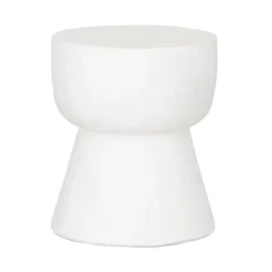 Bijzettafel beton wit - Must Living Motto