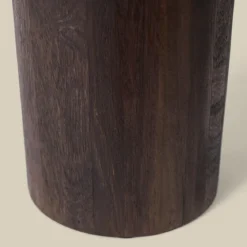 Bijzettafel van donker hout - Bodio Danny