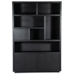 Boekenkast zwart eiken 150 cm - Eleonora Helsinki