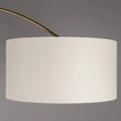 Booglamp goud met marmer - Dutchbone Archie