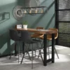 Boomstam bartafel massief acaciahout - Giani Borneo