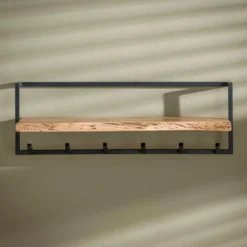Boomstam kapstok acaciahout - Santa Poca Edge Shelve