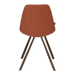 Boucle eetkamerstoel - Dutchbone Franky Boucle