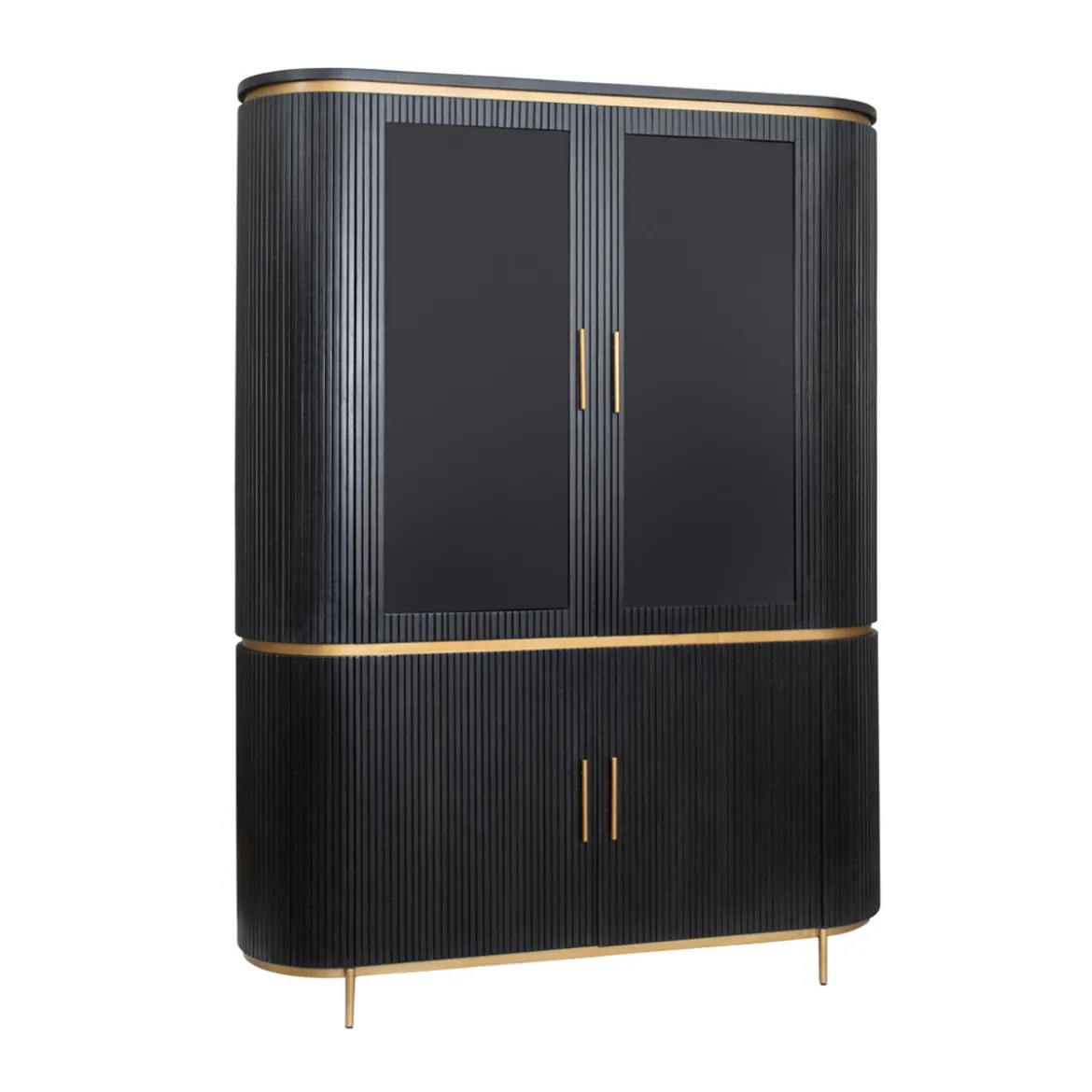 Buffetkast ovaal met messing - Tower Living Rivello