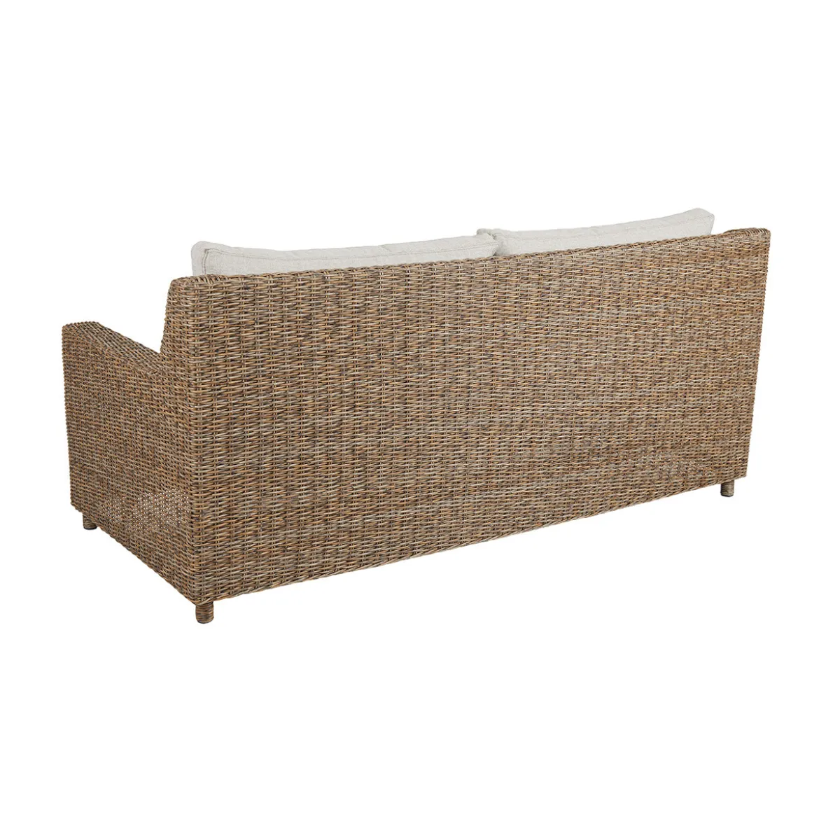 Buitenbank van synthetisch rotan - Brafab Sandkorn