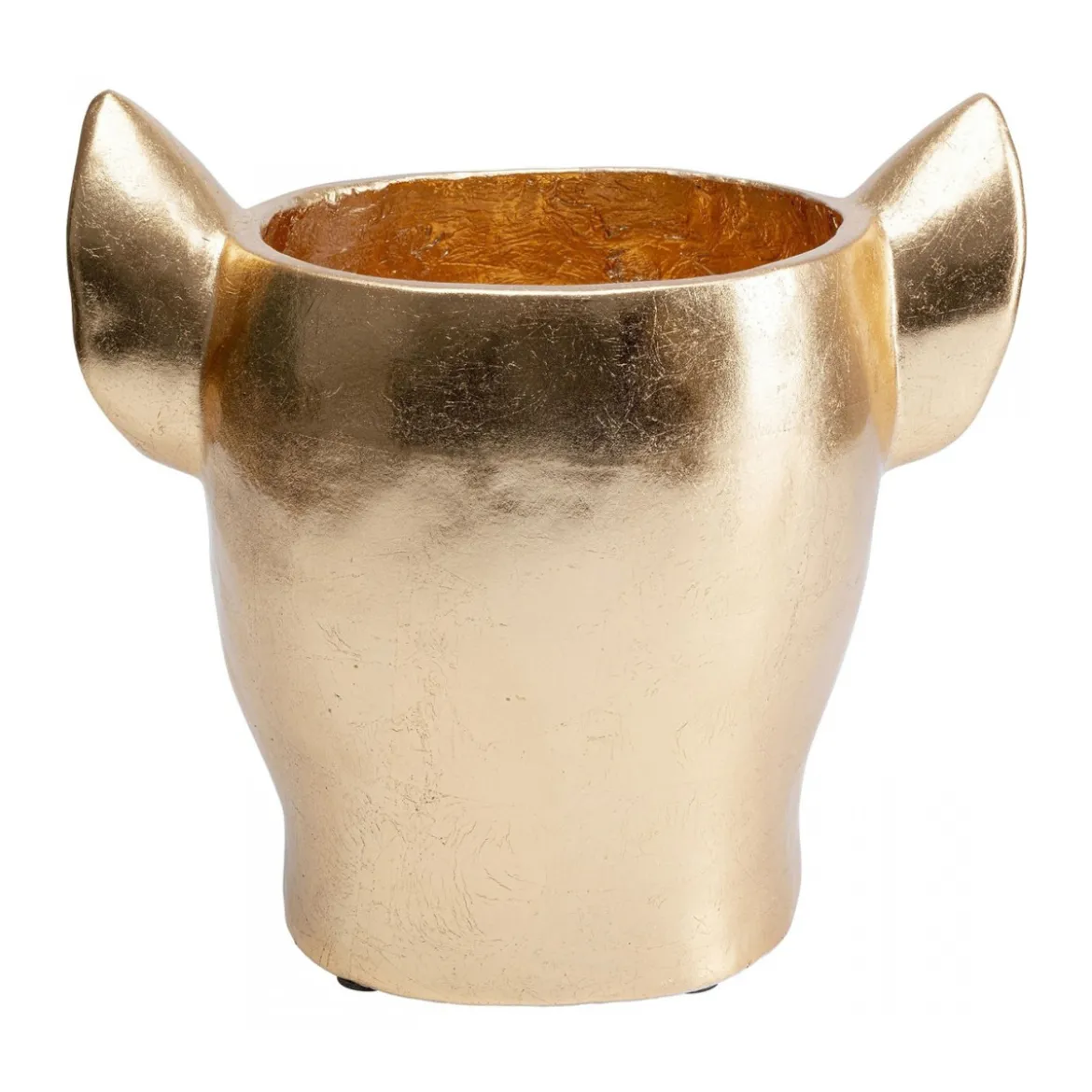 Bulldog plantenbak goud - Kare Design Bulldog Gold