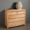 Commode teakhout met 5 lades - Tower Living Corona
