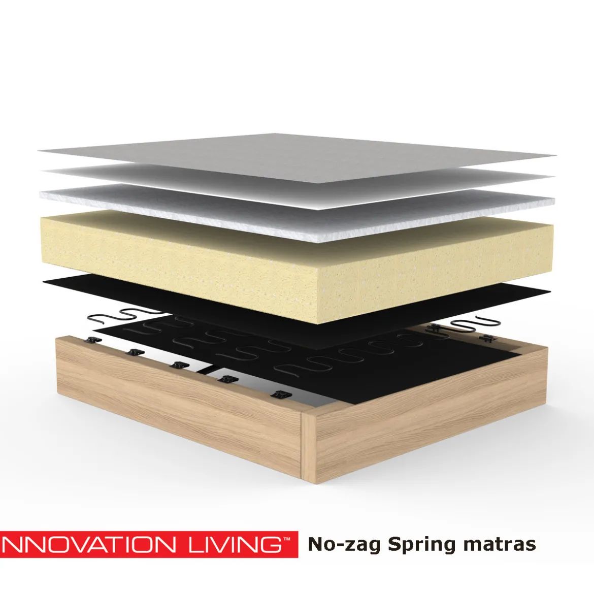 Compacte slaapbank 2-persoons - Innovation Living Olan