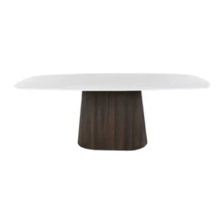 Deens ovale eettafel keramiek - Giani ceramo Centro