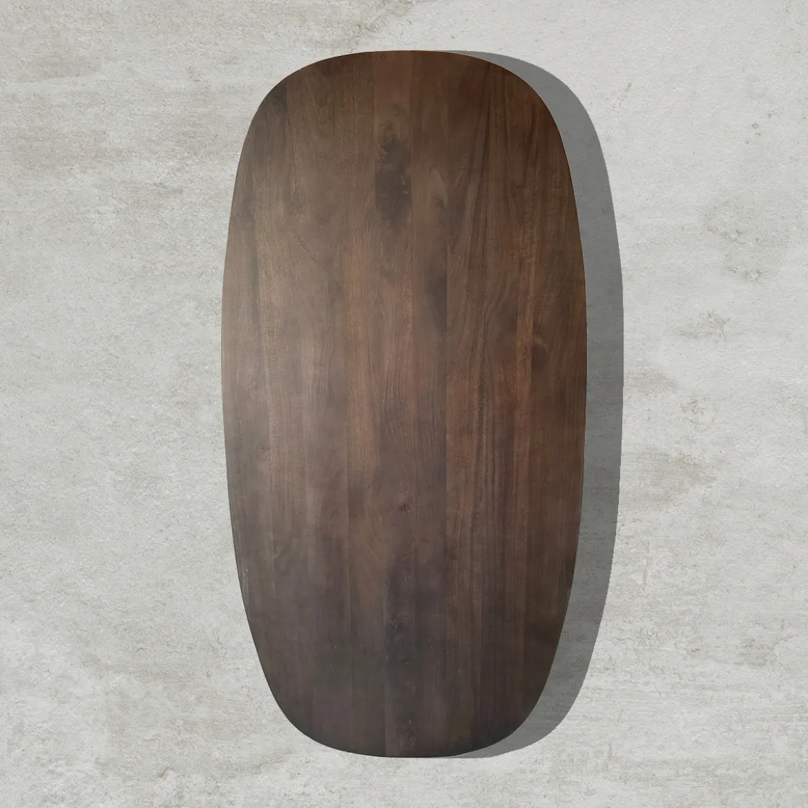 Deens ovalen bruine eettafel - Bodio Ivy