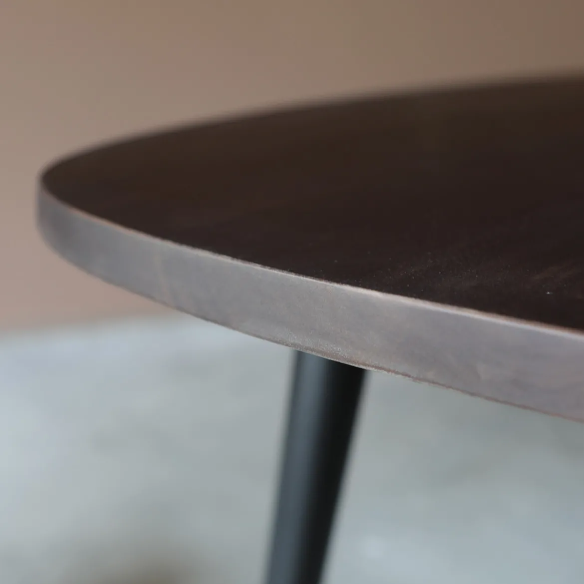 Deens ovalen bruine eettafel - Bodio Ivy