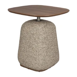 Design bijzettafel walnoot - Dutchbone Shelly