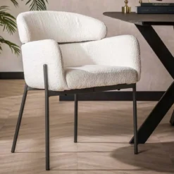 Design eetkamerstoel boucle - Giani Flores