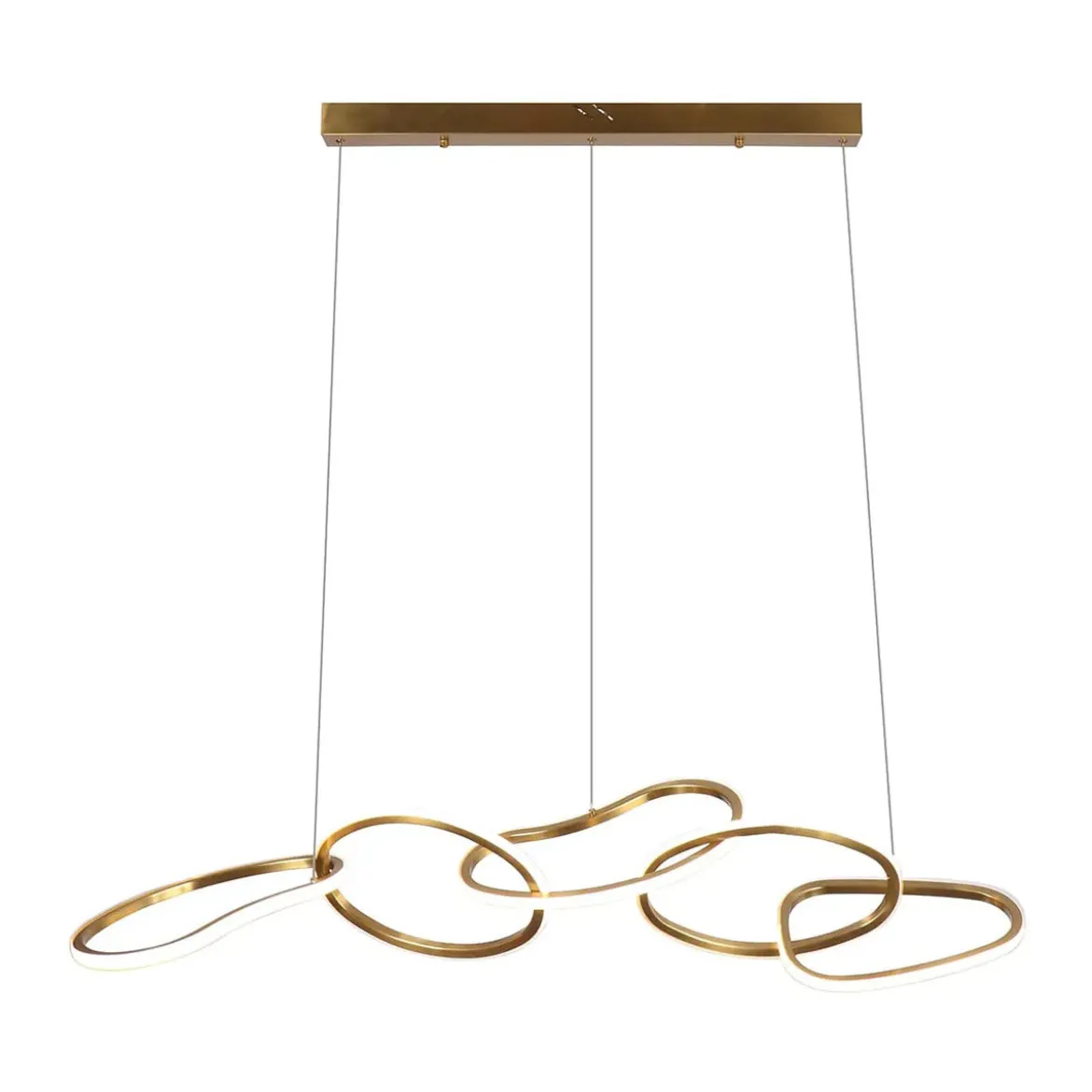 Design hanglamp gouden ringen - Richmond Interiors Flyn