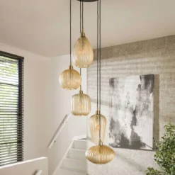 Design hanglamp 5 lichts - Santa V-Shape Pattern