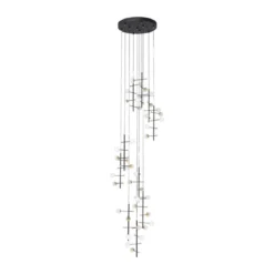 Design hanglamp zwart en messing - Kare Design Trapez