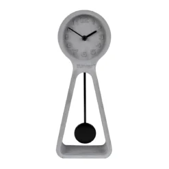 Design klok beton tafelmodel - Zuiver Pendulum Concrete