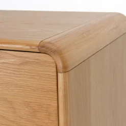 Design ladenkast gebogen hout - Zuiver Rise