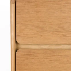 Design ladenkast gebogen hout - Zuiver Rise