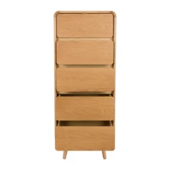 Design ladenkast gebogen hout - Zuiver Rise