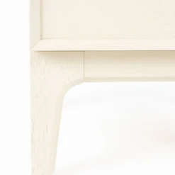 Design nachtkastje beige hout - Zuiver June