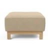 Design poef met eikenhout - Innovation Living Pyxis D.E.L.