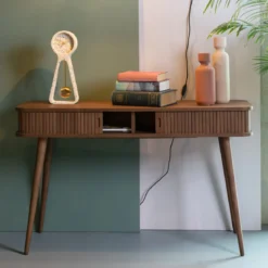 Design sidetable walnoot - Zuiver Barbier Walnut