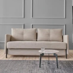 Design slaapbank met armleuning 160 - Innovation Living Cubed 160 Arm